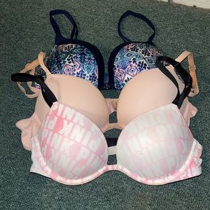 VICTORIAS SECRET/ PINK push-up Bra